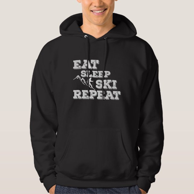 Upprepa viloläget i viloläge hoodie (Framsida)