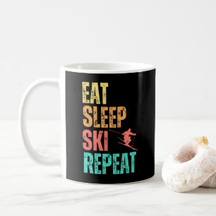 Upprepa viloläget i viloläge kaffemugg