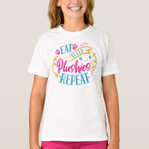 Upprepa viloläget i viloläge Lustigt färgat cute T Shirt