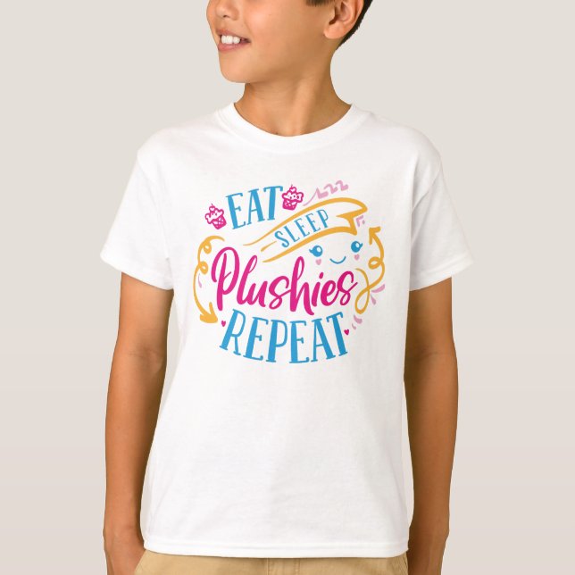 Upprepa viloläget i viloläge | Lustigt färgat cute T Shirt (Framsida)