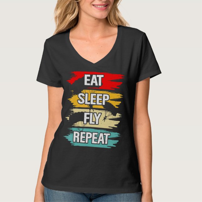Upprepa viloläget i viloläge t shirt (Framsida)