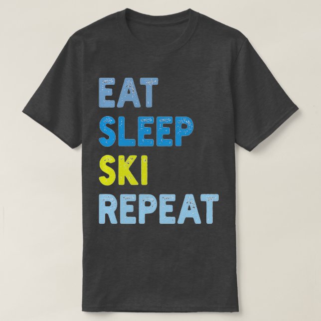 Upprepa viloläget i viloläge t shirt (Design framsida)