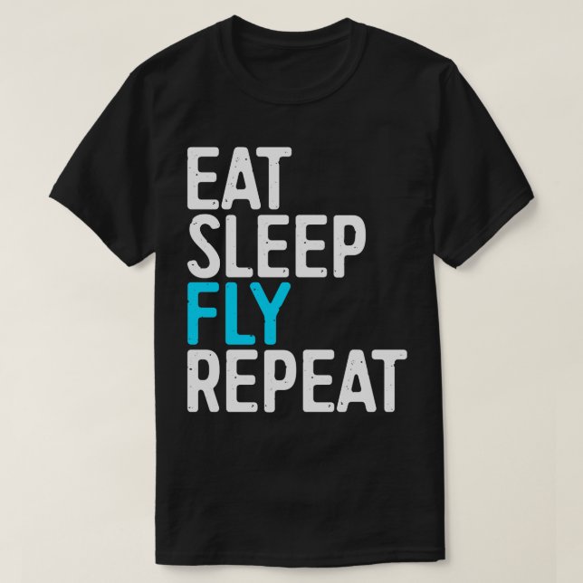 Upprepa viloläget i viloläge t shirt (Design framsida)