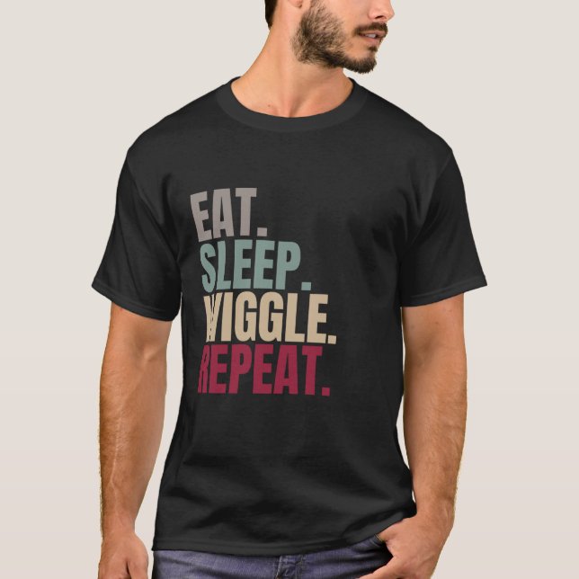 Upprepa viloläget i viloläge t shirt (Framsida)