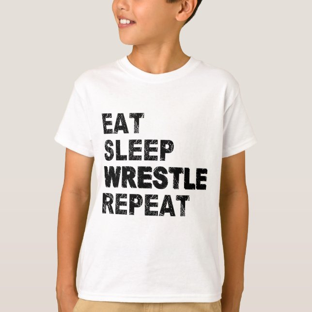 Upprepa viloläget i viloläge t shirt (Framsida)