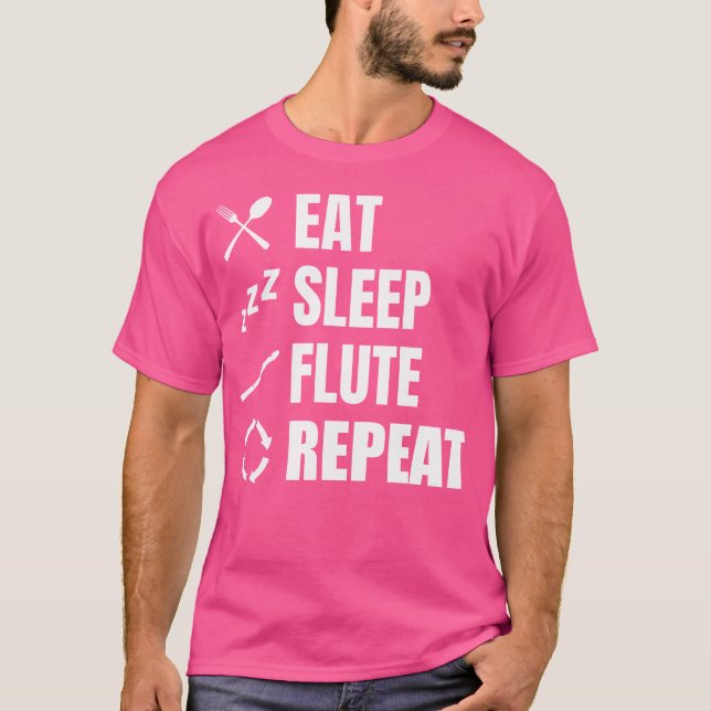 Upprepa viloläget i viloläge t shirt (Framsida)