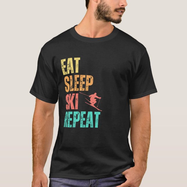 Upprepa viloläget i viloläge t shirt (Framsida)