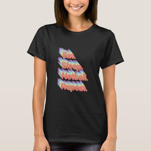 Upprepa viloläget i viloläge t shirt (Framsida)