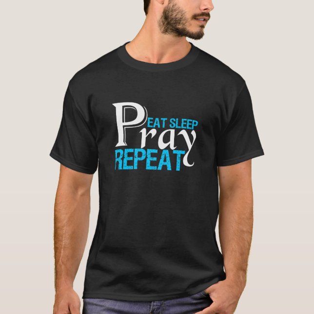 Upprepa viloläget i viloläge t shirt (Framsida)