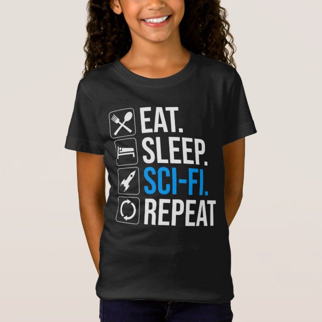 Upprepa viloläget i viloläge t shirt (Framsida)