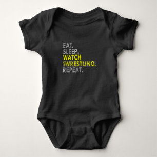 Upprepa viloläget med Eat Ssov Watch Pro Wrestlin T Shirt