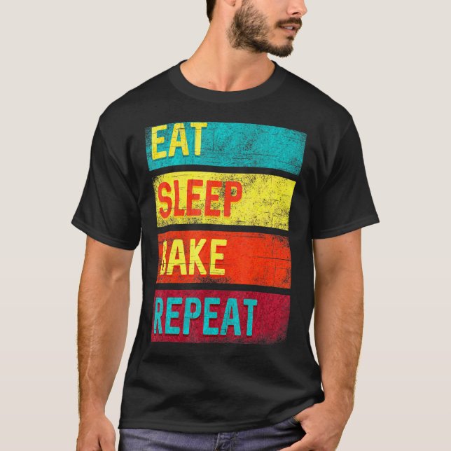 Upprepa viloläget när du äter t shirt (Framsida)