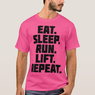 Upprepa viloläget Springa Hiss T Shirt