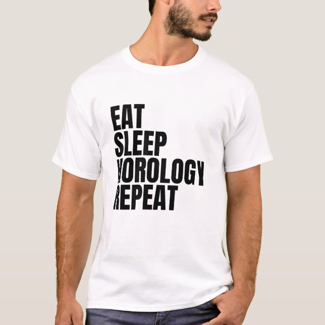 Upprepa viloläget t shirt (Framsida)