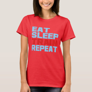 Upprepa viloläget Tåg Tee Shirt
