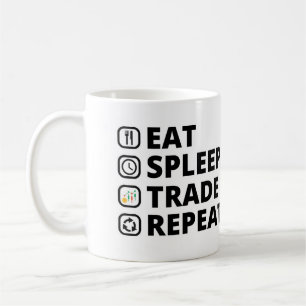 Upprepa viloläget. Utgåvor för skogsbruk Kaffemugg