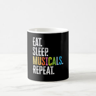 Upprepa vilomusikaler kaffemugg
