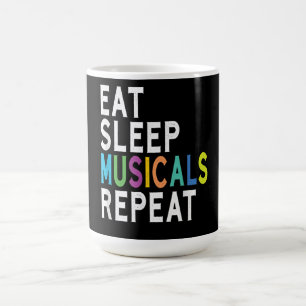 Upprepa vilomusikaler kaffemugg