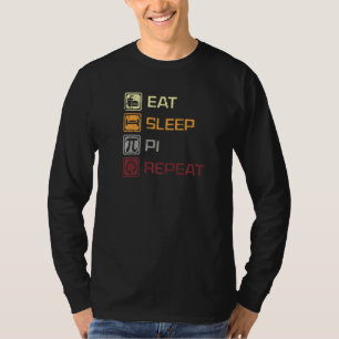 Upprepa vilopi Dag 3 14 mars 14 Math Vinta T Shirt