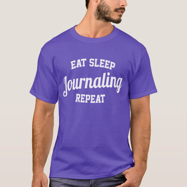 Upprepa vilosparomsjournalen t shirt (Framsida)