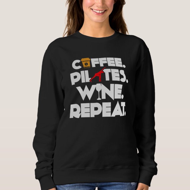 Upprepa Vin för kaffepilot T Shirt (Framsida)