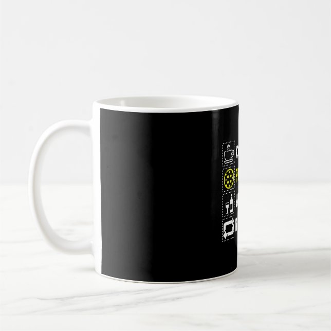 Upprepa Vin i den lusniska kaffepickleball Kaffemugg (Vänster)