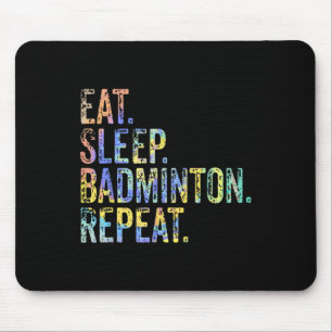 Upprepa Vintagen Funny Badminton Musmatta