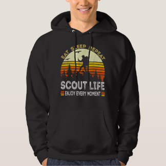 Upprepa Vintagens självtest vid viloläge Hoodie