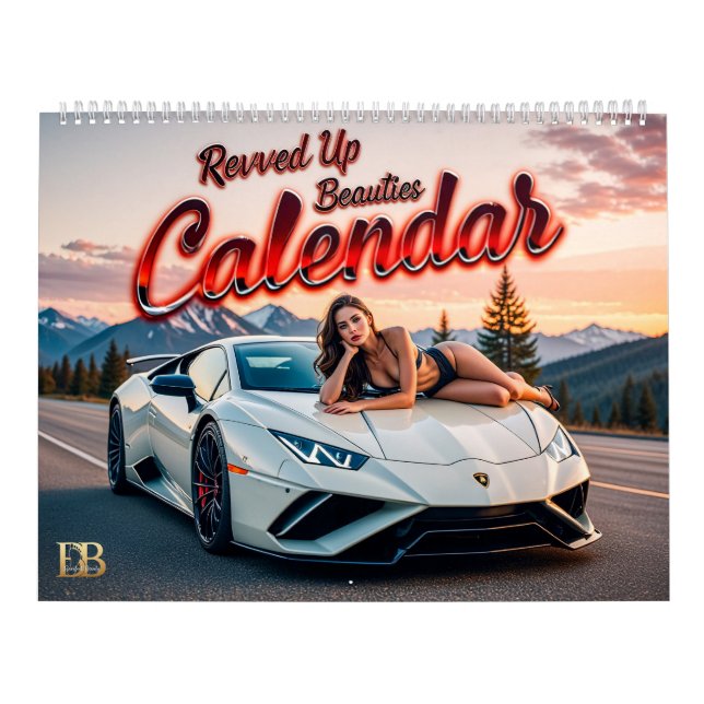 Upprepad beauties-kalender kalender (Omslag)