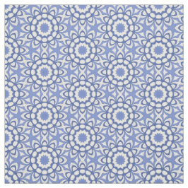 Upprepad dekorator för blå kinisericirkel tyg