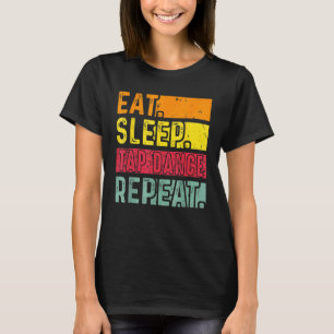 Upprepad dosering av dansaren Retro vi T Shirt