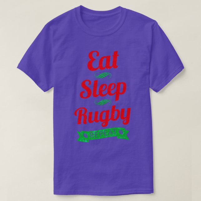 Upprepad Långärmad av viloläge T Shirt (Design framsida)