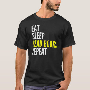 Upprepad läsning av lästa Bokar i viloläge T Shirt