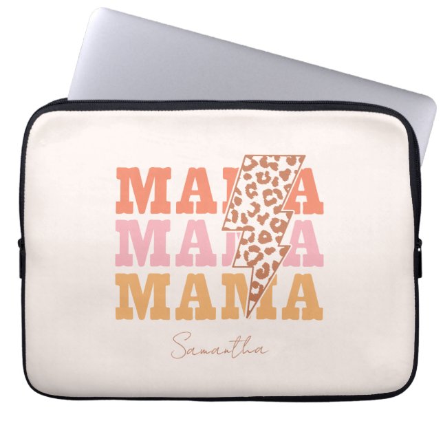 Upprepad Mamma Laptop Fodral (Framsidan)