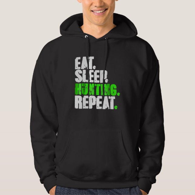 Upprepad matbrygga i Älskare Hoodie (Framsida)