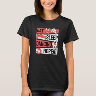 Upprepad matrinnande avstötning t shirt