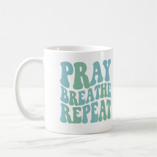 Upprepad mugg Pray-inandning