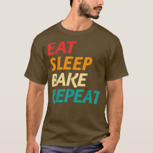 Upprepad omgång av förband Baking Bakers C T Shirt