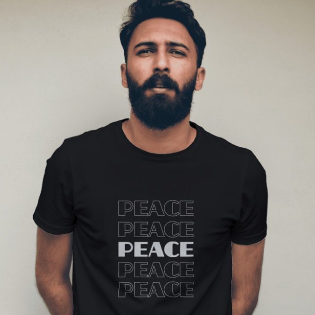 Upprepad ord t-shirt-design t shirt (Skapare uppladdad)
