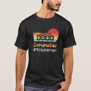 Upprepad programmerare eller kodare för datorns st t shirt