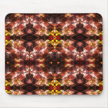 Upprepad röd triangel som genererar främmande form