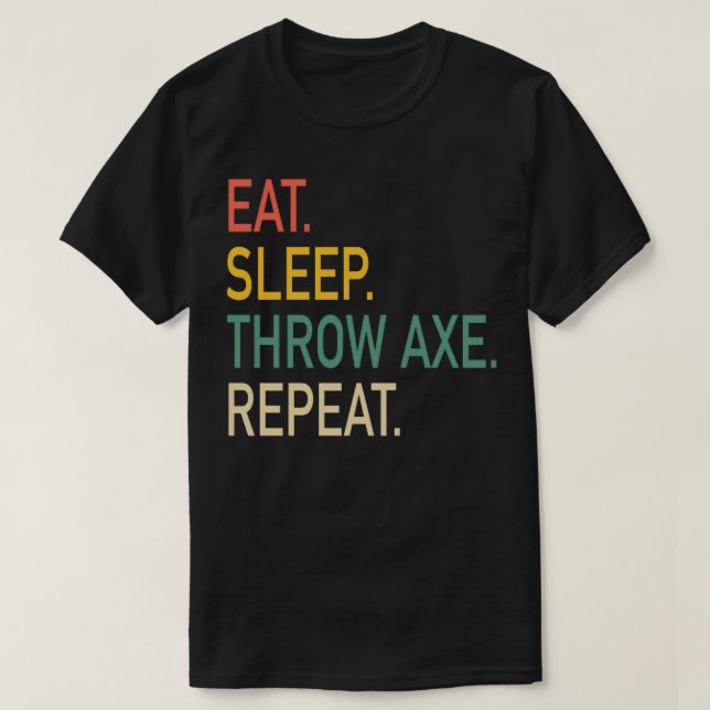 Upprepad sömnavstötning t shirt (Design framsida)