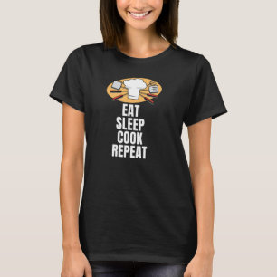 Upprepad sömnkock t shirt