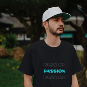Upprepad utformning av t-shirt i ord