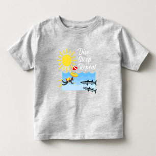 Upprepad utformning av viloläge - Bran Småbarn Jer T Shirt