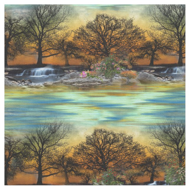 Upprepad version av Earth Power-bakgrund Tyg (Närbild)