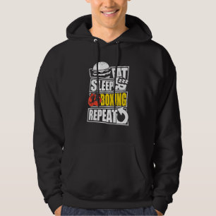 Upprepad viloläge Upprepa spelare eller buss Hoodie