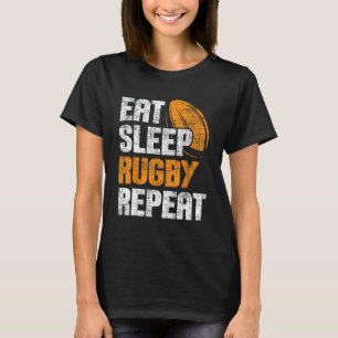 Upprepad vilopaus - Rugby Player Coach Sports T Shirt