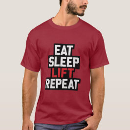 Upprepad vilotid Hiss - grafik för grammotivering T Shirt