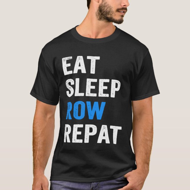 Upprepade besättningsrullar för matsäcksmatta (i v t shirt (Framsida)
